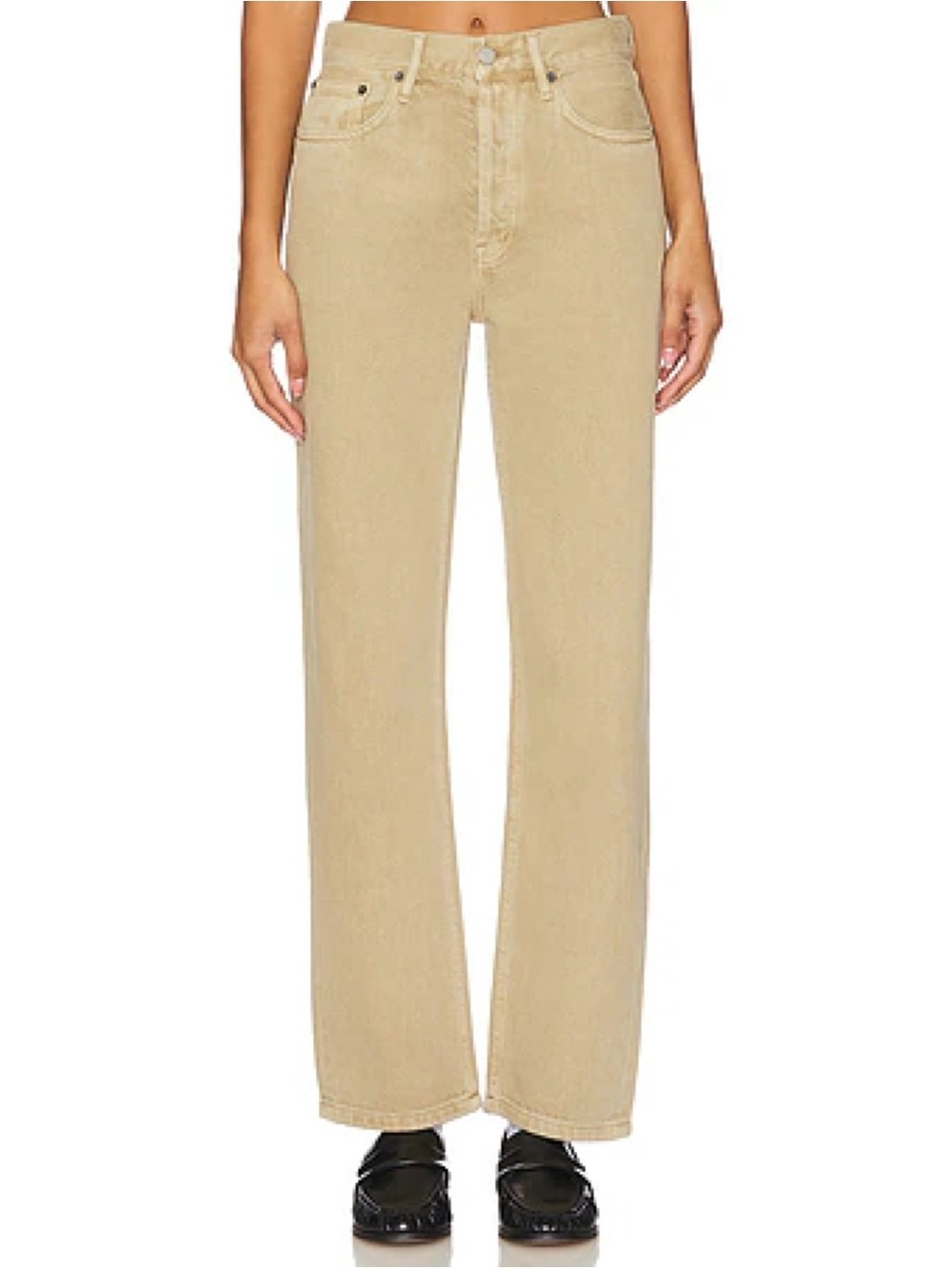 STILL HERE Childhood Straight-Leg Jeans Pear 24